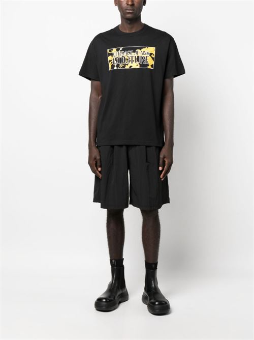 T-shirt uomo a manica corta Versace jeans Couture | 75GAHE01CJ00EG89